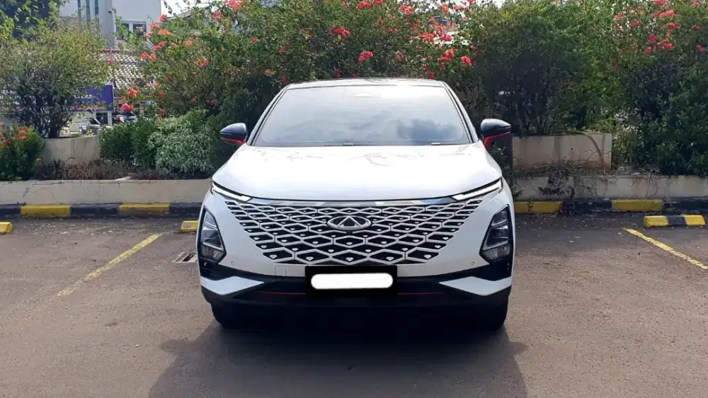 Km15rb chery omoda 5 rz luxury 2023 sunroof putih tangan pertama