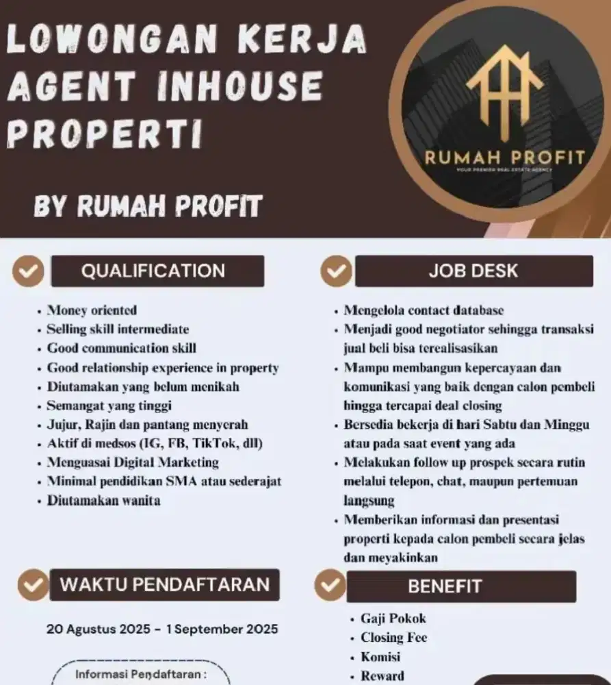 Agent properti Ayodya residence