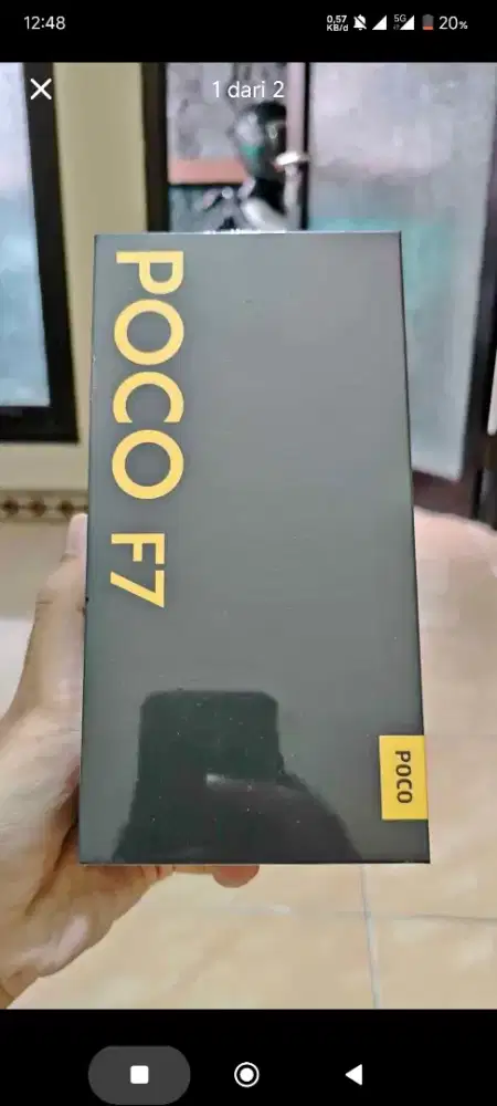 Poco f7 putih segel baru