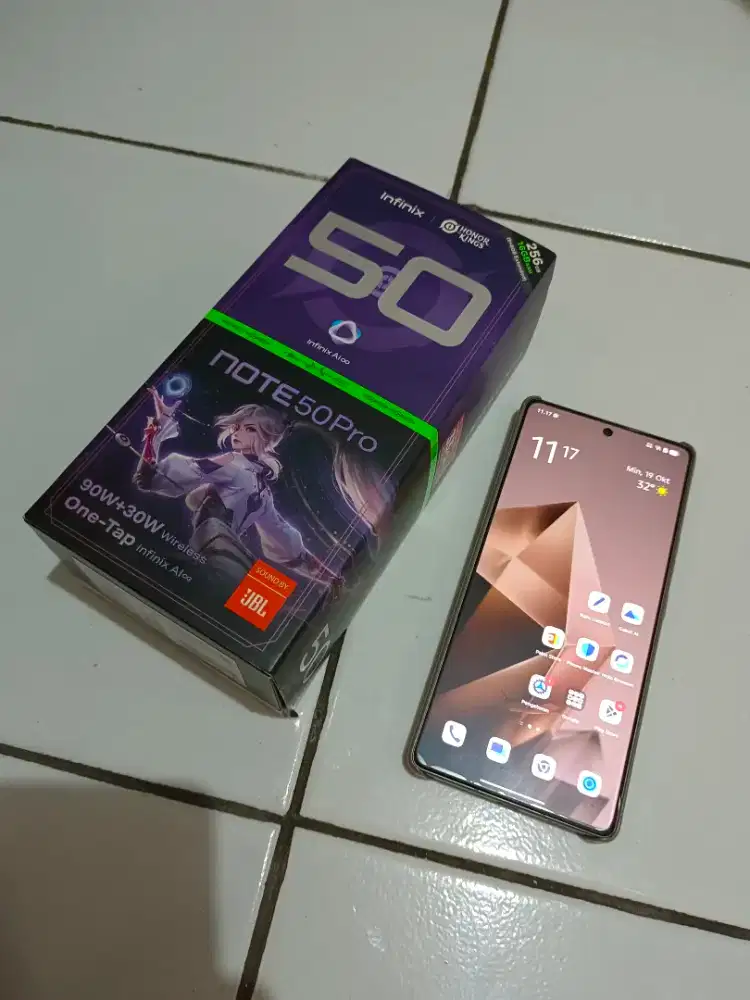 infinix note 50 pro TT masuk