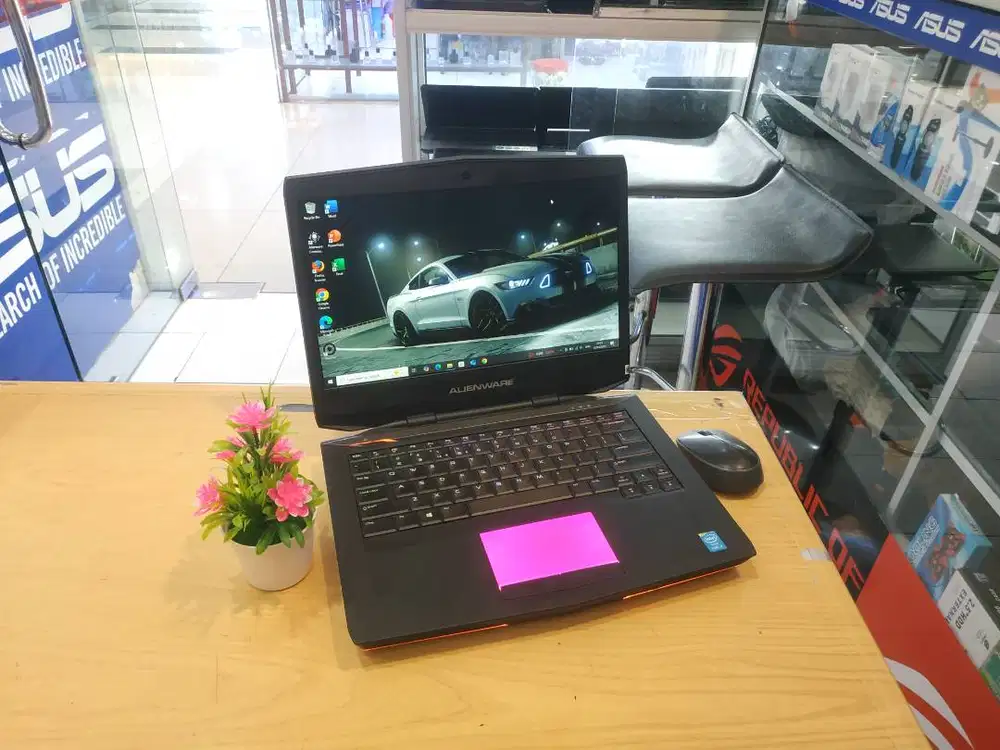 FOR SALE LAPTOP DELL ALIENWARE 14 CORE i7 RAM 16GB SSD 256GB NVIDIA