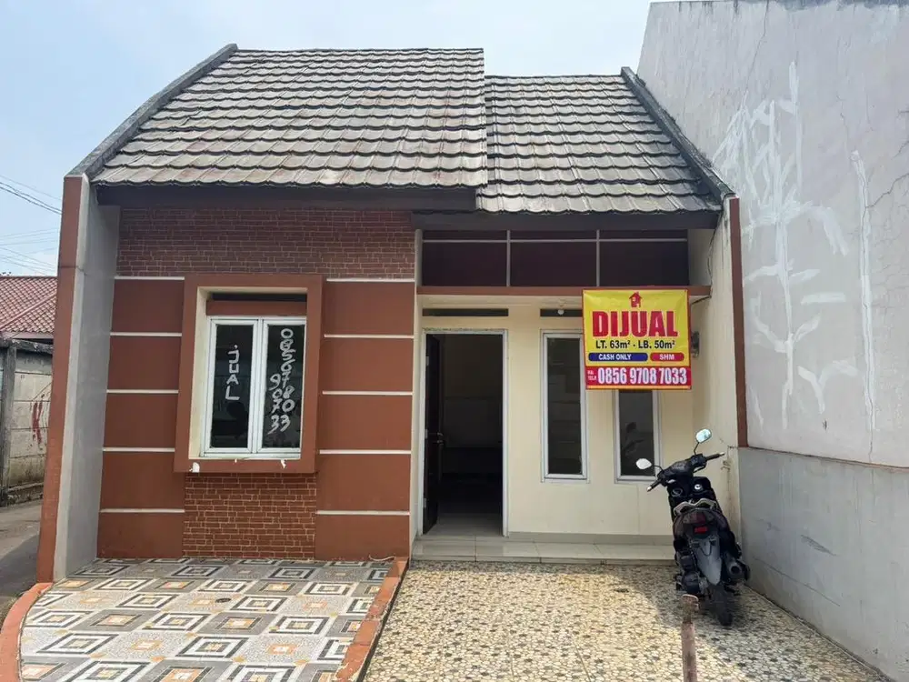 Rumah Minimalis SHM 2 Kamar Dekat Tol Cimanggis & LRT