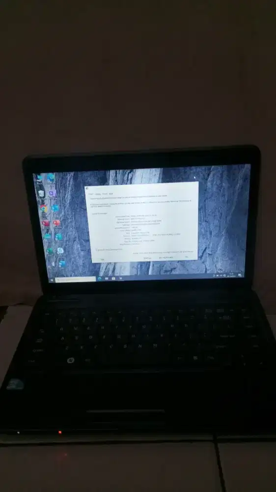 Bu jual laptop Toshiba