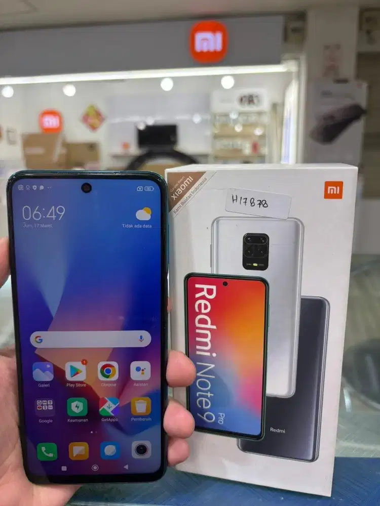 Redmi note 9 pro 8/128 Fullset