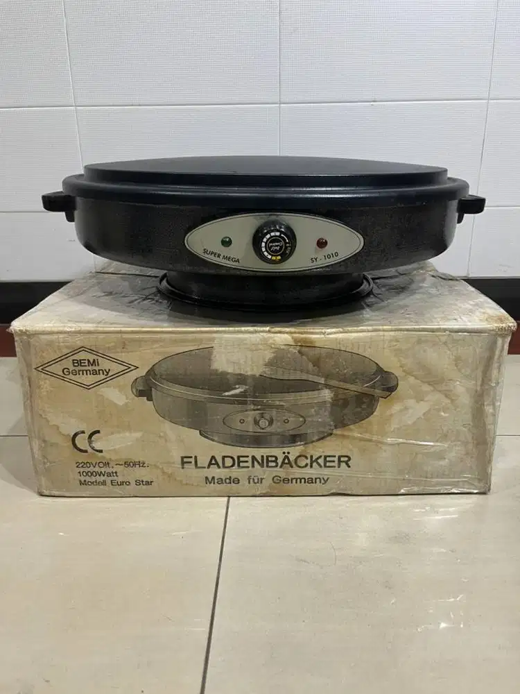 fladenbacker Alat Pembuat Crepes Roti Turki Roti Pita - SY-1010