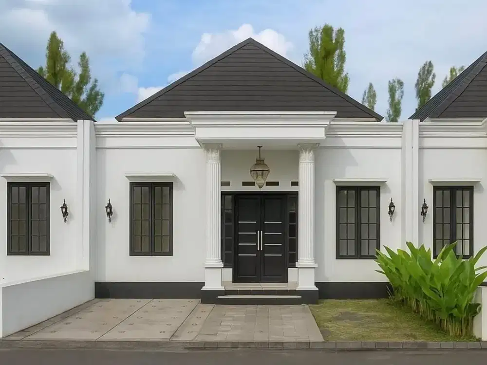 Barat Hotel Lor In Type 50/93 Rumah MURAH Colomadu Taman depan dan Belakang