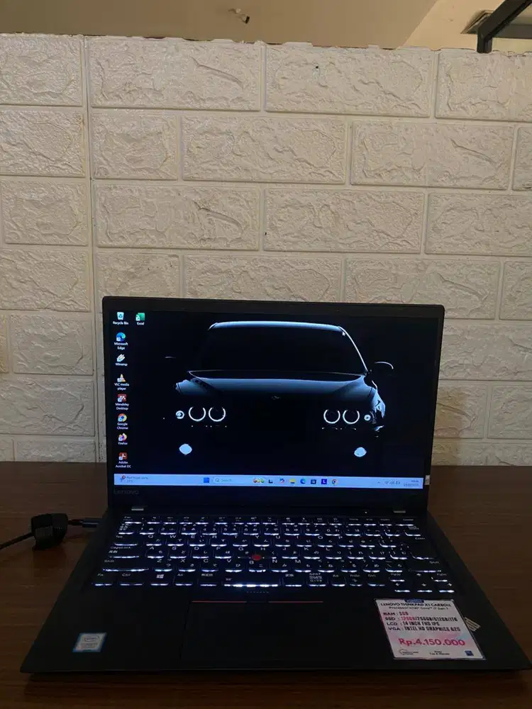 Laptop Thinkpad X1 Carbon I7 Gen 7500u Ram 8GB Ssd 256GB Up to 1TB