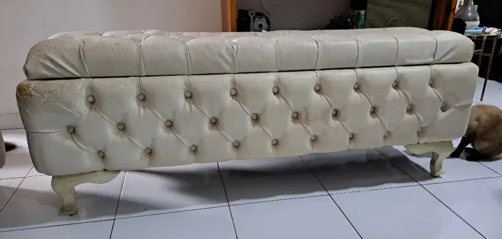 Sofa bench bahan jati jepara uk besar