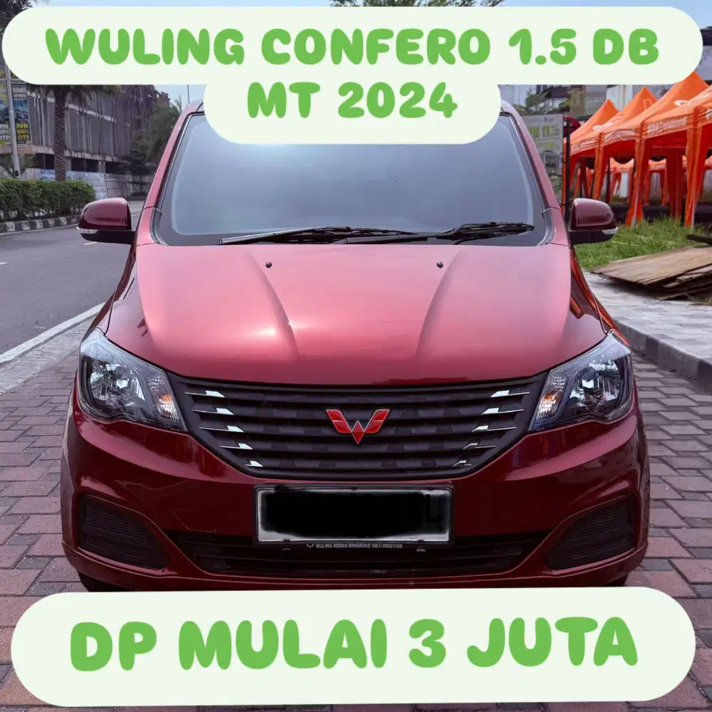 Wuling Confero 1.5 DB MT 2024 DP 3 JUTA