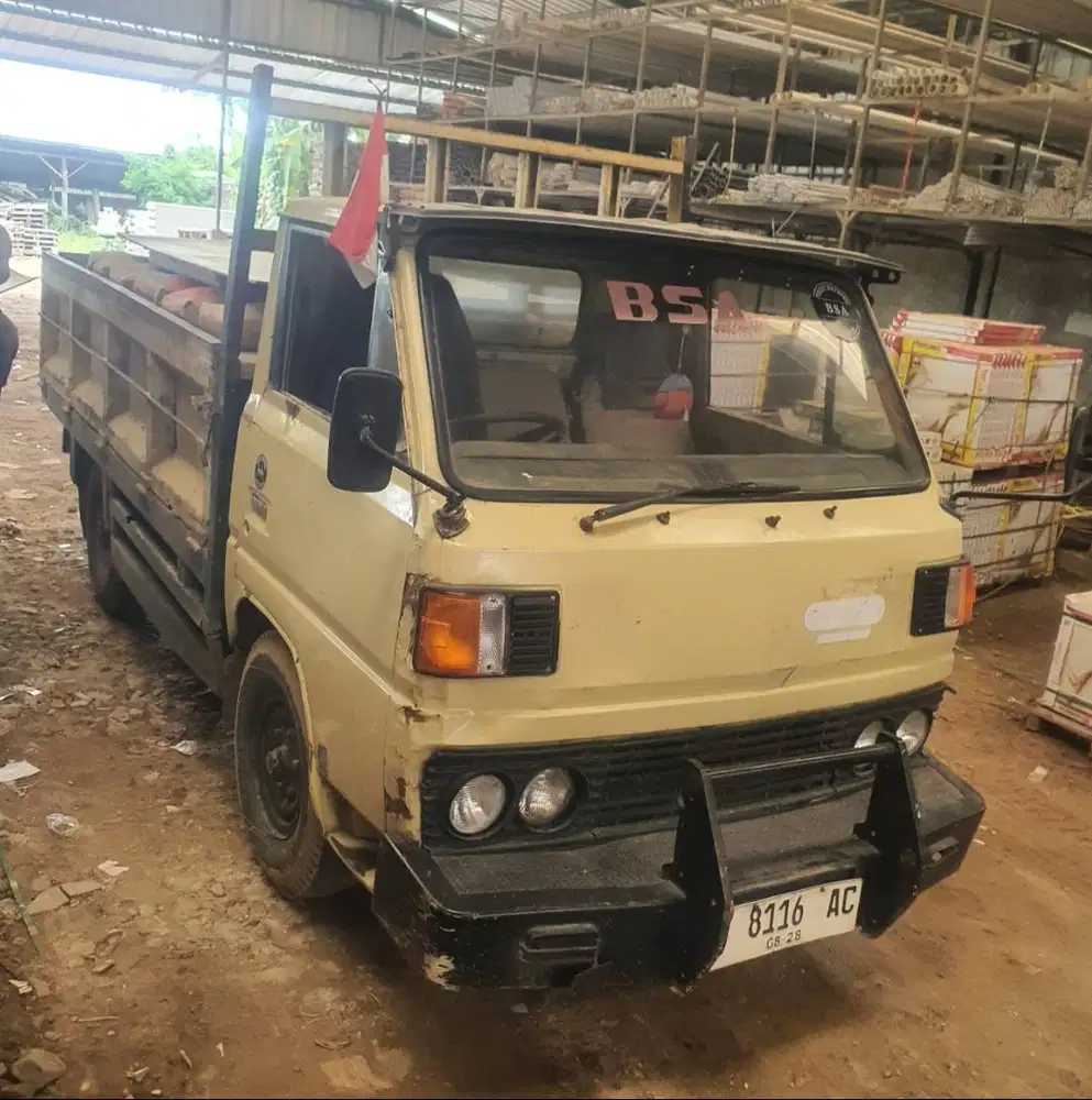 Mitsubishi fe 104 1996 ps100 umplung 4 ban bak triway tuck truk engkel