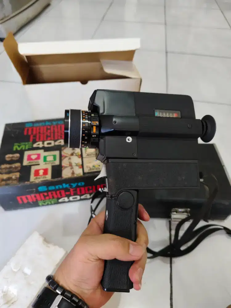 Kamera video sankyo macro focus super mf404