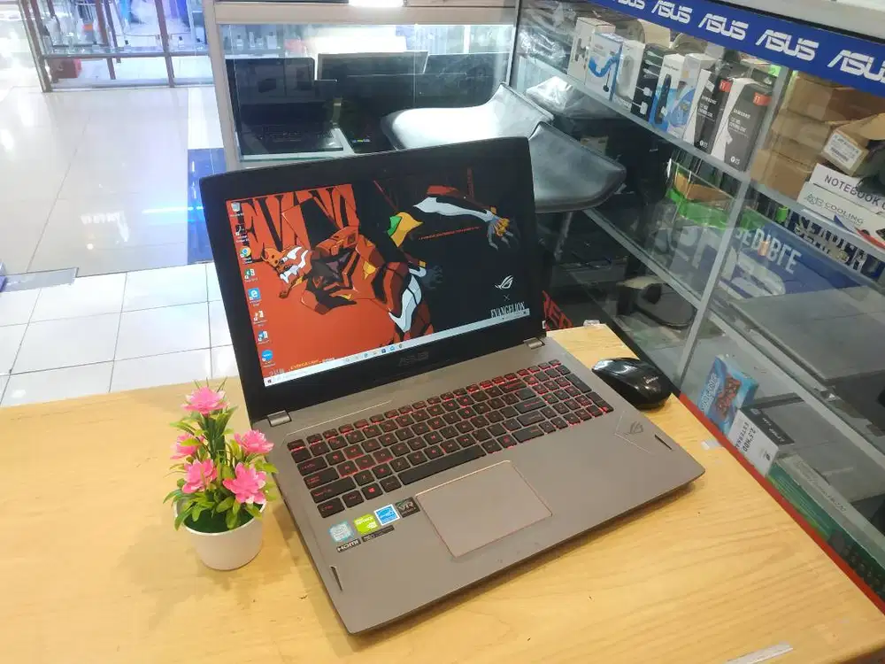 FOR SALE LAPTOP ASUS ROG GL502VSK CORE i7 RAM 16GB SSD 256GB NVIDIA
