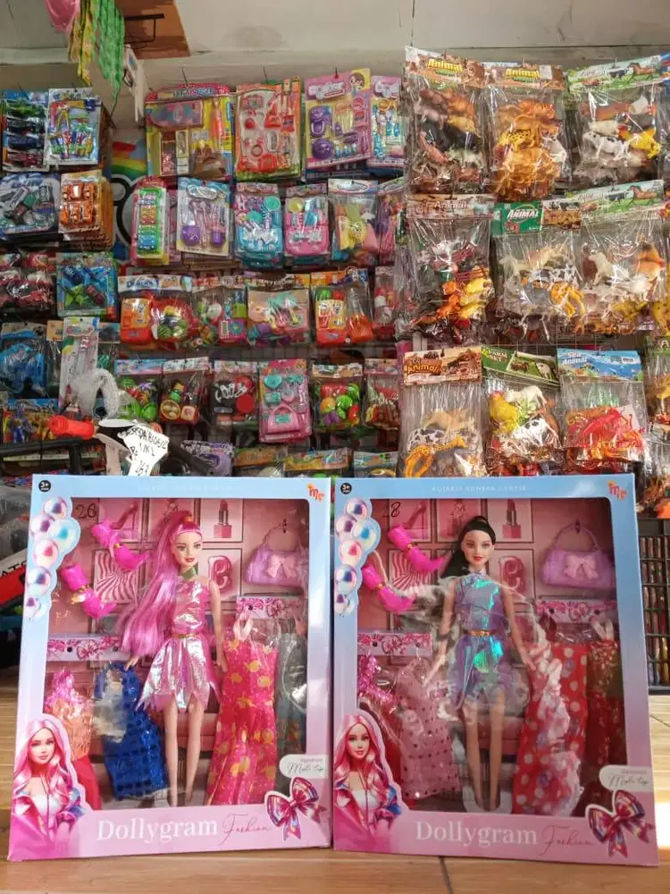 mainan anak brbi set fashion
