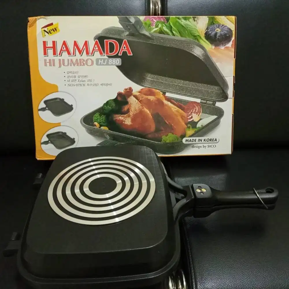 Sico Hamada Fry Pan Double Pan Hi Jumbo HJ-880
