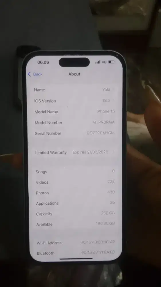 iPhone 15 256gb ibox