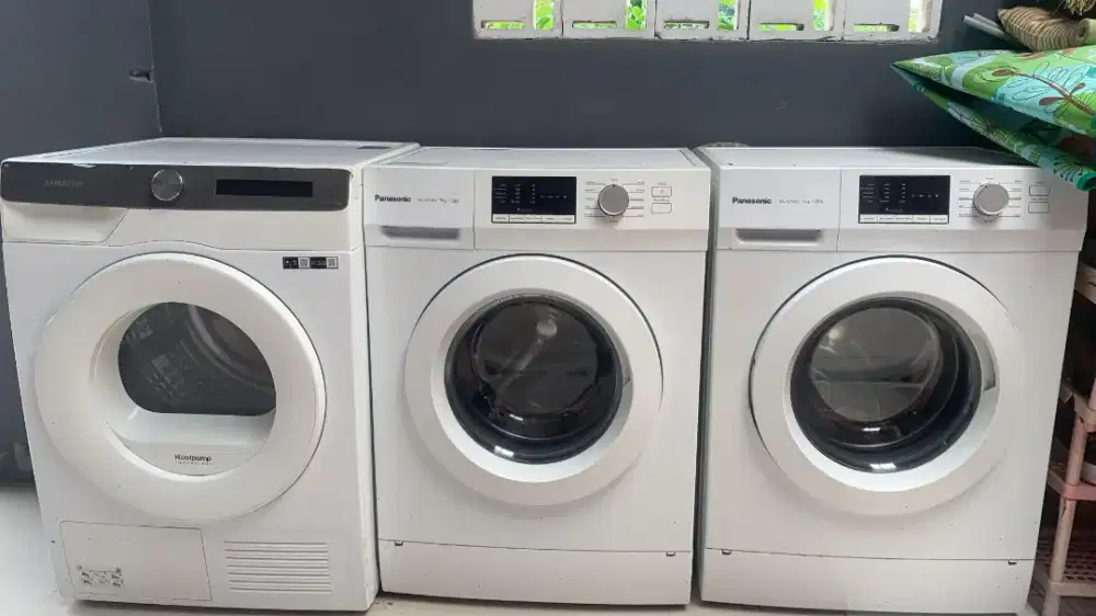 Mesin cuci laundry dan pengering