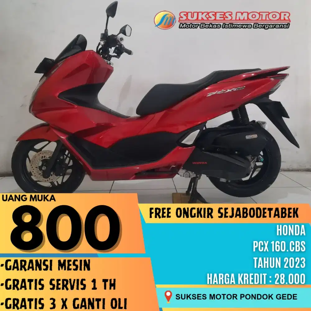 HONDA PCX 160 CBS TAHUN 2023 DP MURAH BANYAK PILIHAN TAHUN & WARNA