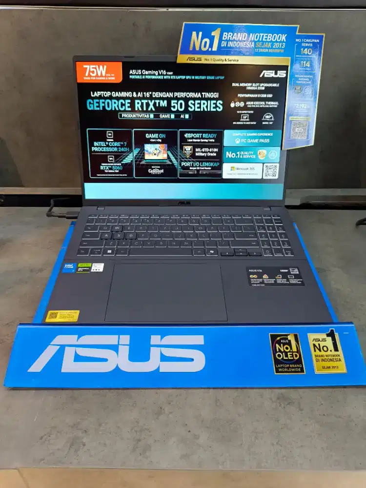 Asus V16 V3607VM Core7-240H Rtx 5060 8Gb
Cicilan mulai dari 1 jutaan