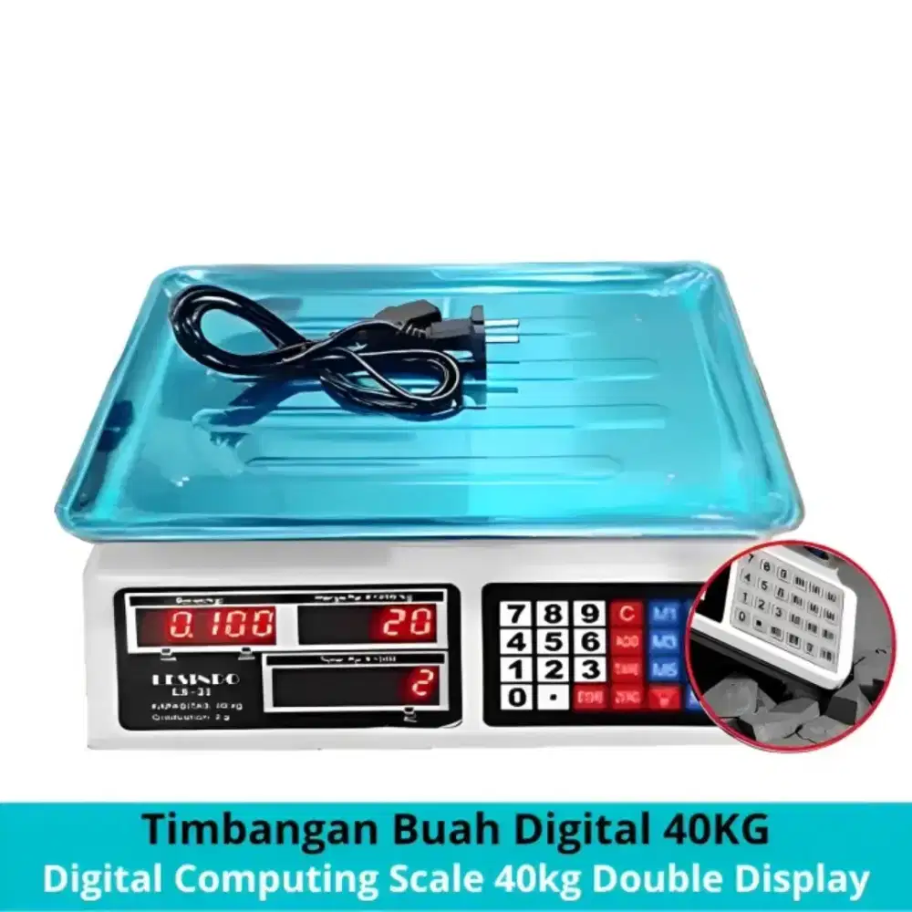 Timbangan buah digital 40 kg