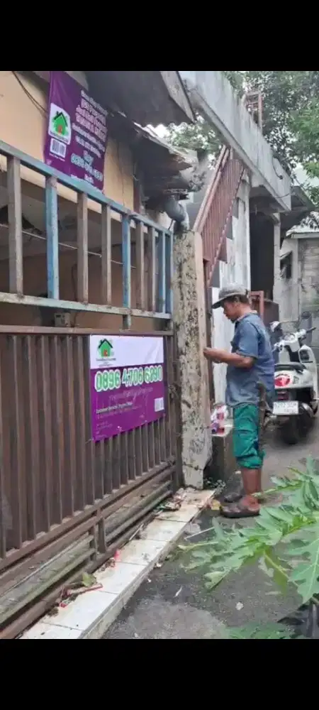Dijual Tanah 151 m2 SHM + ( Bonus Rumah )