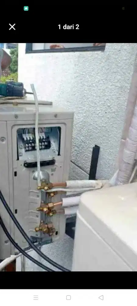 Jasa servis AC kulkas mesin cuci kompa air dll