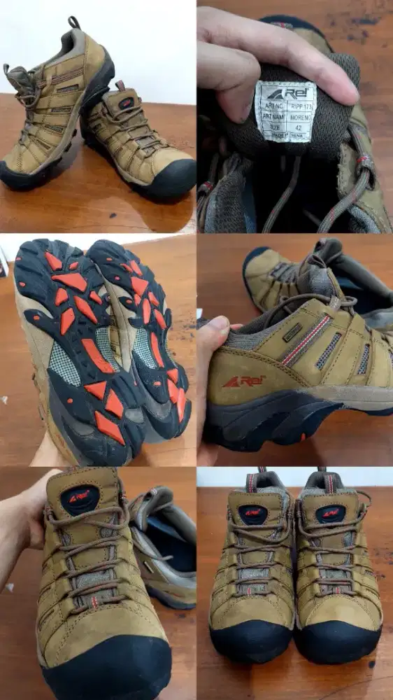 Jual Cepat Murah sepatu gunung Kondisi masih bagus AREI Moreno Size 42