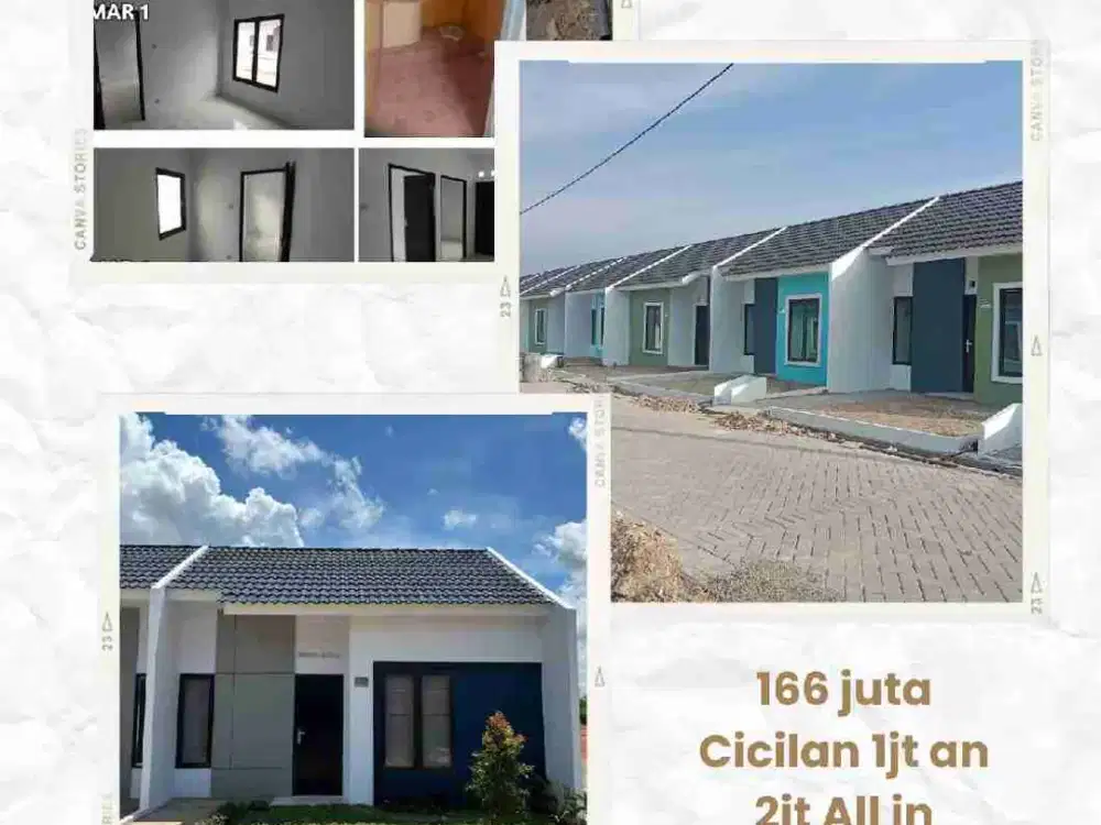 Rumah Murah dekat Stasiun, bisa KPR