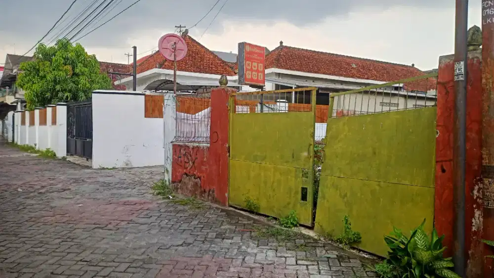 Pekarangan SHM Ditengah Kota Jogja Utara Pasar Klithikan Wirobrajan
