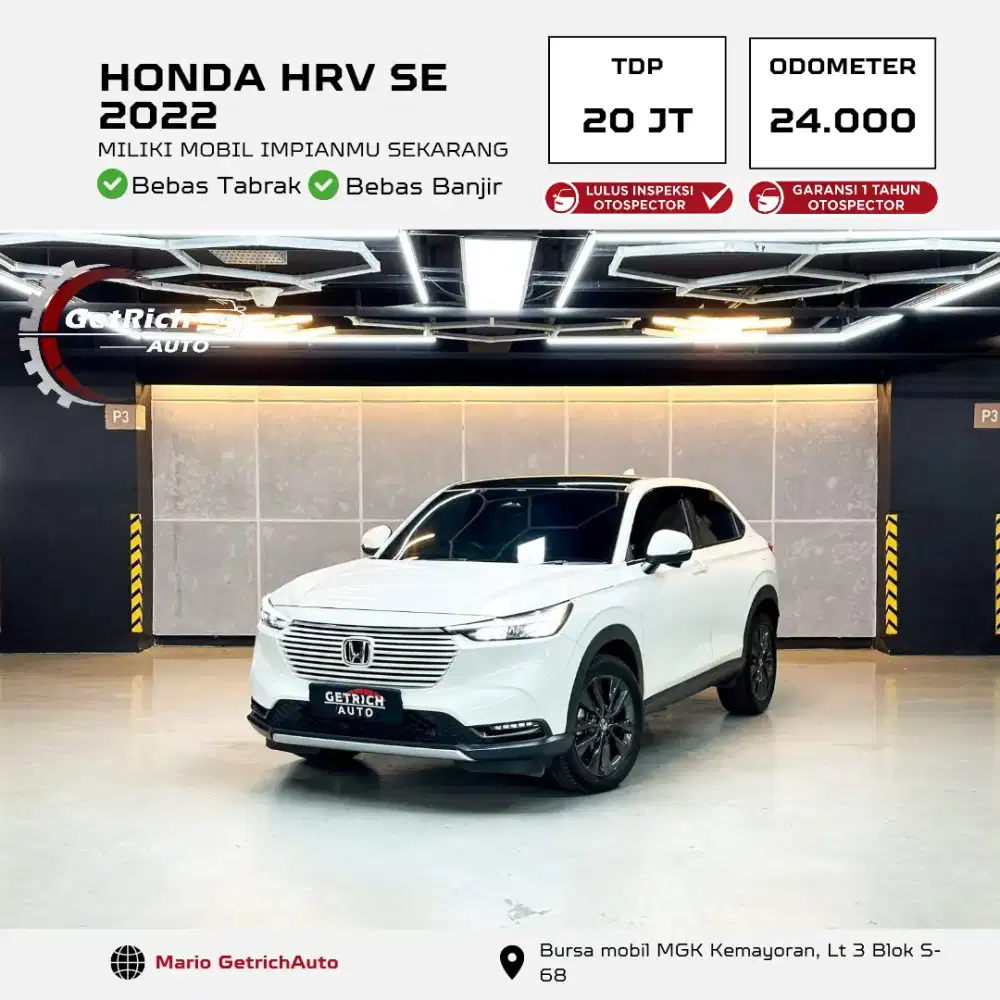 [ KM 24 RB ] HONDA HRV SE 2022