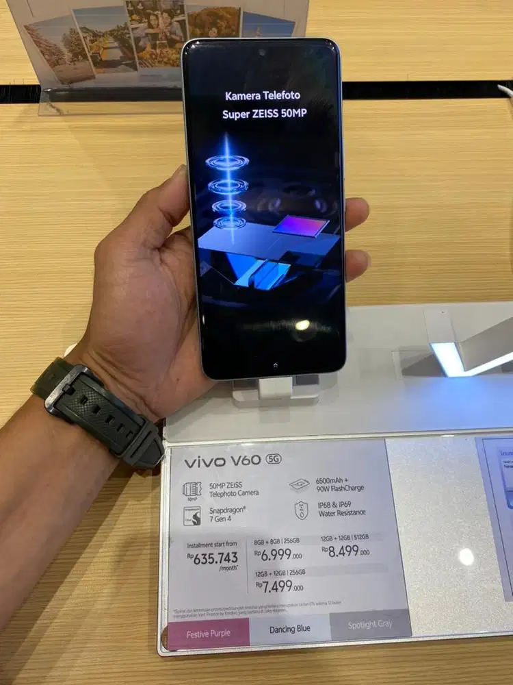 VIVO V60 (5G) CICILAN MULAI DARI 500 RIBUAN SYARAT HANYA KTP