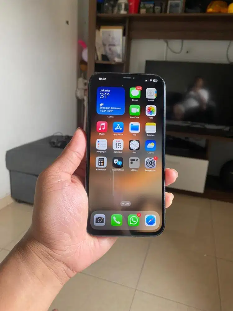 IPHONE 12 PRO MAX IBOX 256GB FULLSET MURAH