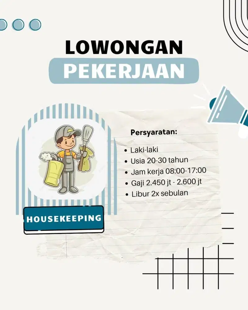 Housekeeping homestay keluarga