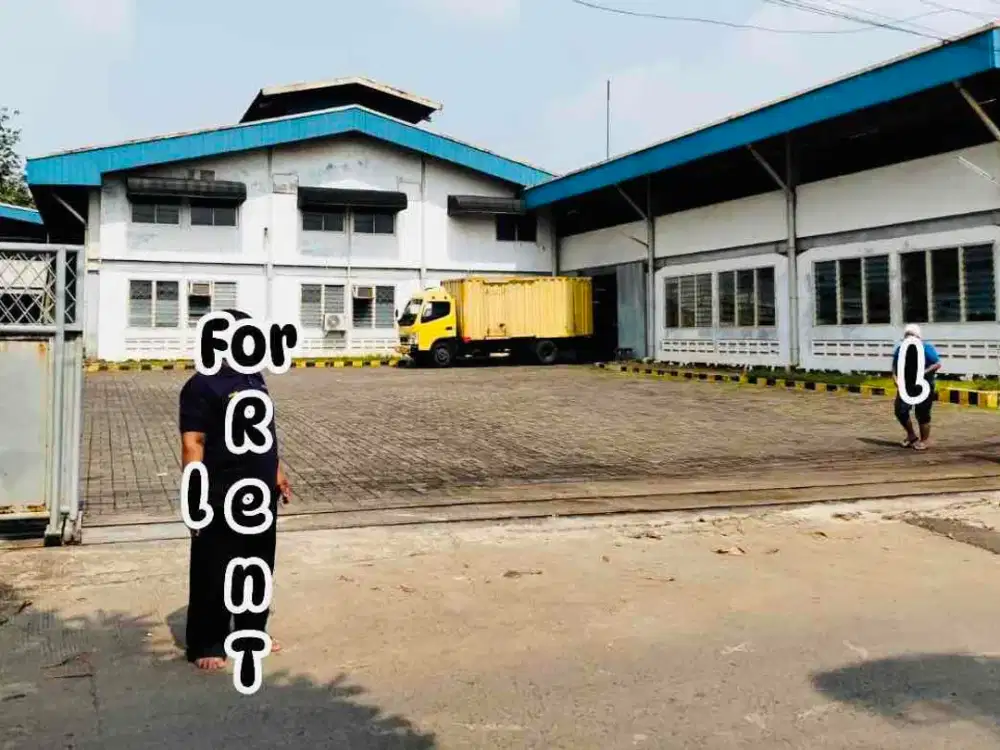 Sewa Gudang Tambun Selatan Luas  3.680 Meter