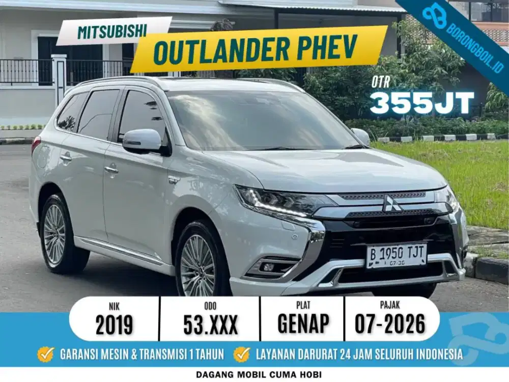Mitsubishi Outlander PHEV A/T 2019 Putih Mutiara