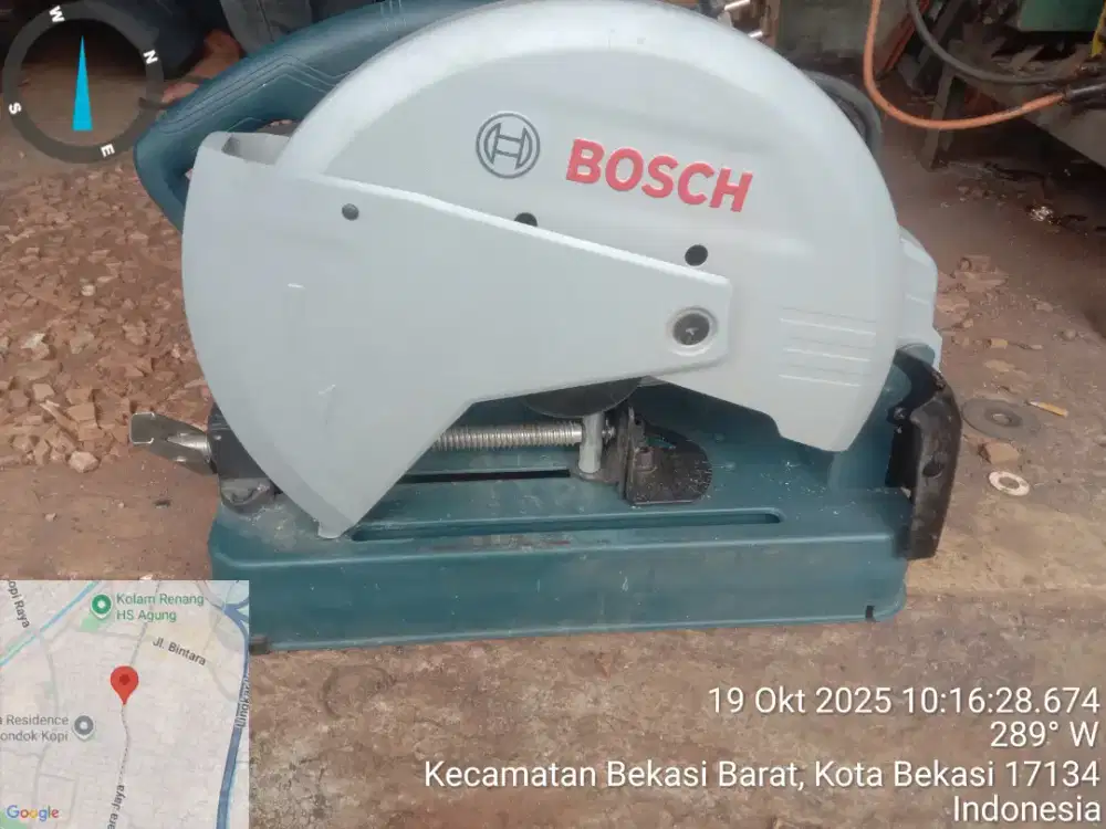 Mesin cutting off Bosch 14 normal mulus