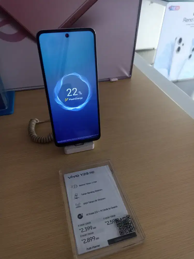 Vivo y29 baterai besar 6000 cicilan pakai home credit free 2x angsuran