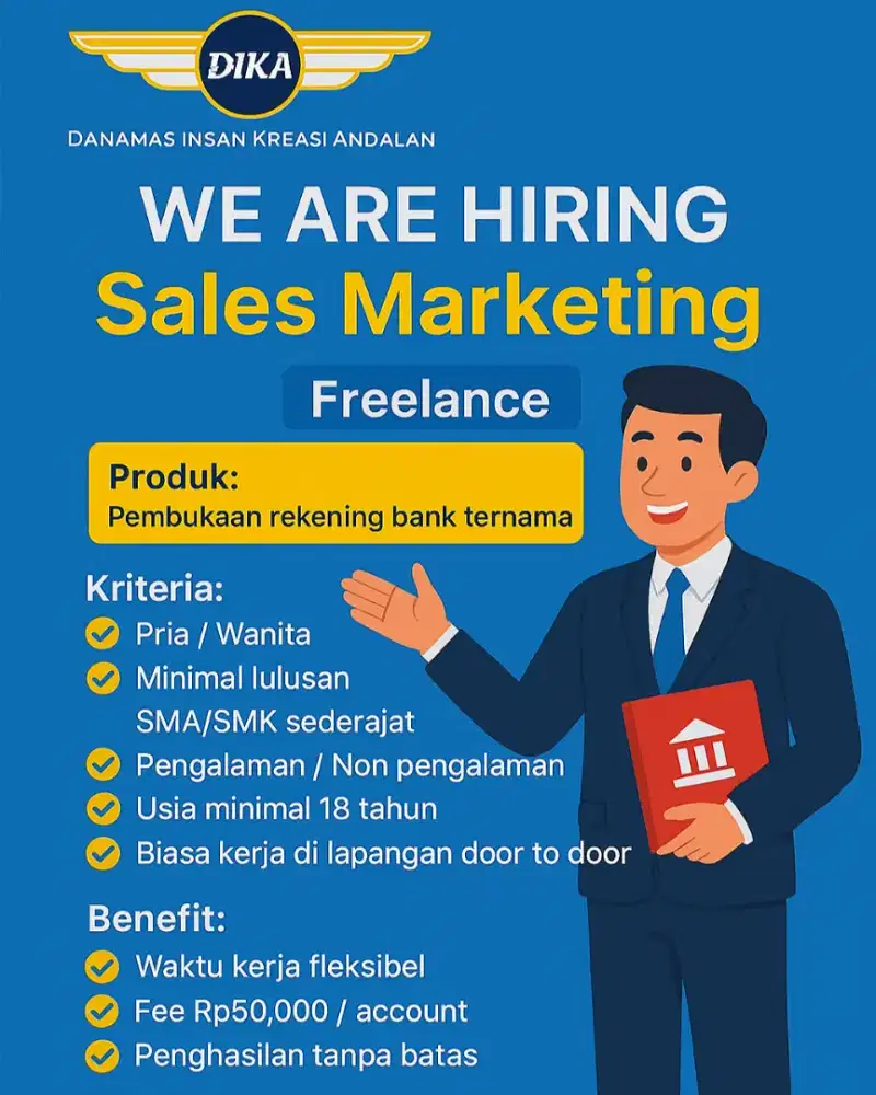 Lowongan kerja freelance