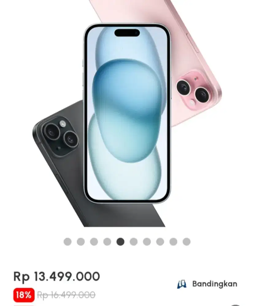 Iphone 15 Plus 128gb bisa cicilan syarat cuma ktp dibantu sampe acc