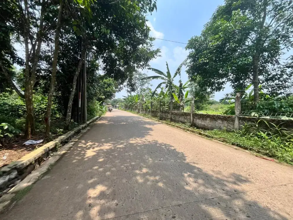 Tanah Cisauk Tepi Jalan Cocok Hunian/Investasi - 10 menit Tol Legok