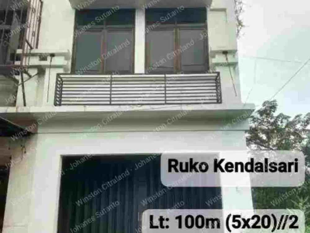 Ruko Jual Nirwarna Eksekutif Ruko Kendalsari Surabaya Timur