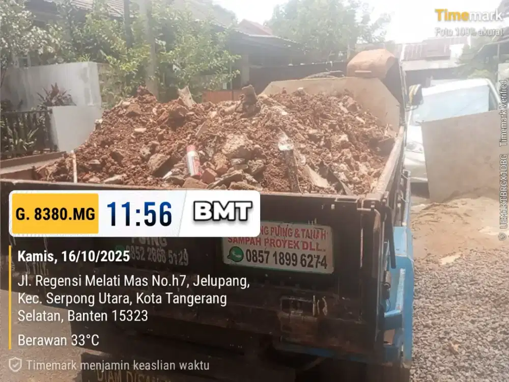 Jasa pengurugan puing dan buang tanah