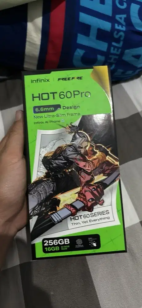 Infinix hot 60 pro 8+8 / 256 gb