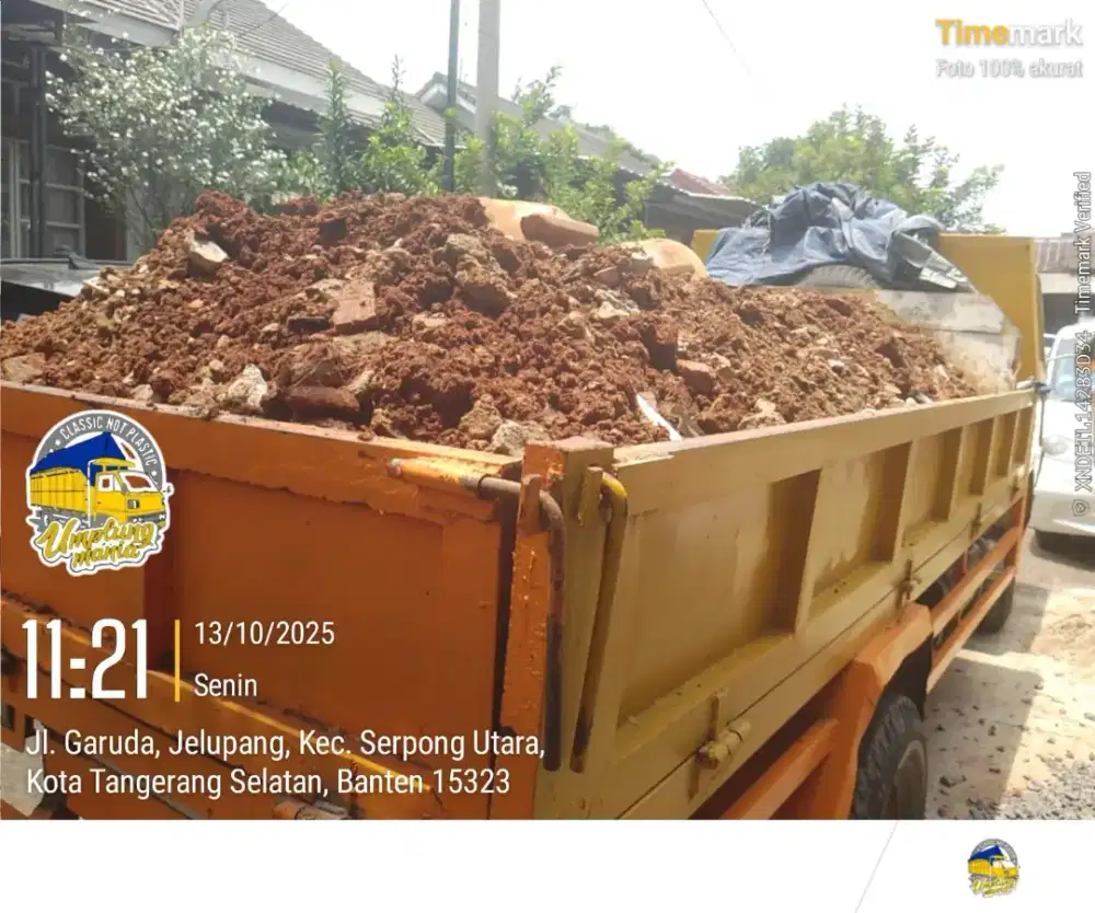 Jasa buang sampah proyek dan pengurugan puing