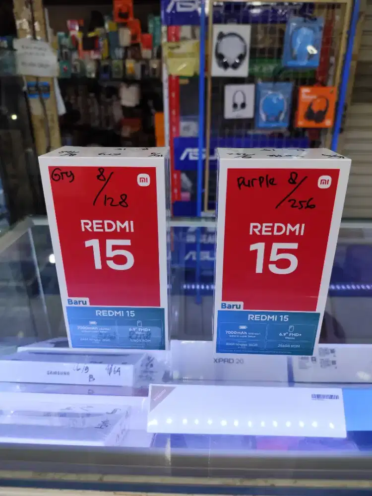 PROMO Redmi 15 8/256 (Unit Baru)