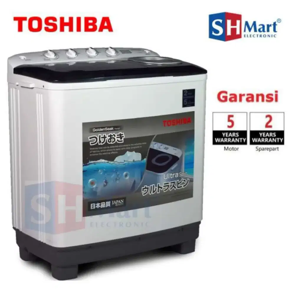 KREDIT MESIN CUCI TOSHIBA VH-J120MN 12KG – 2 TABUNG