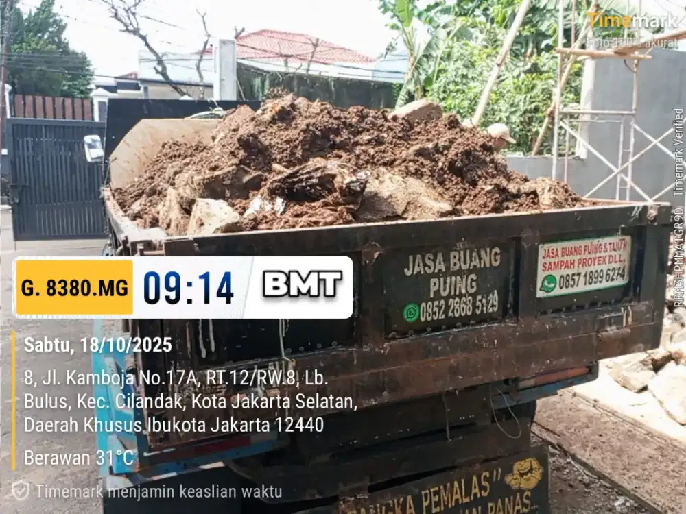 Jasa angkut puing dan buang tanah
