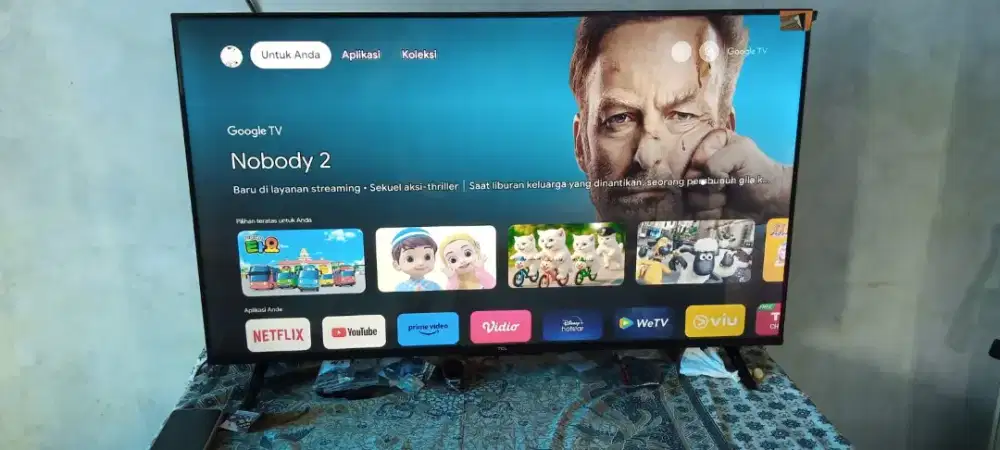 4K Android TCL 43in