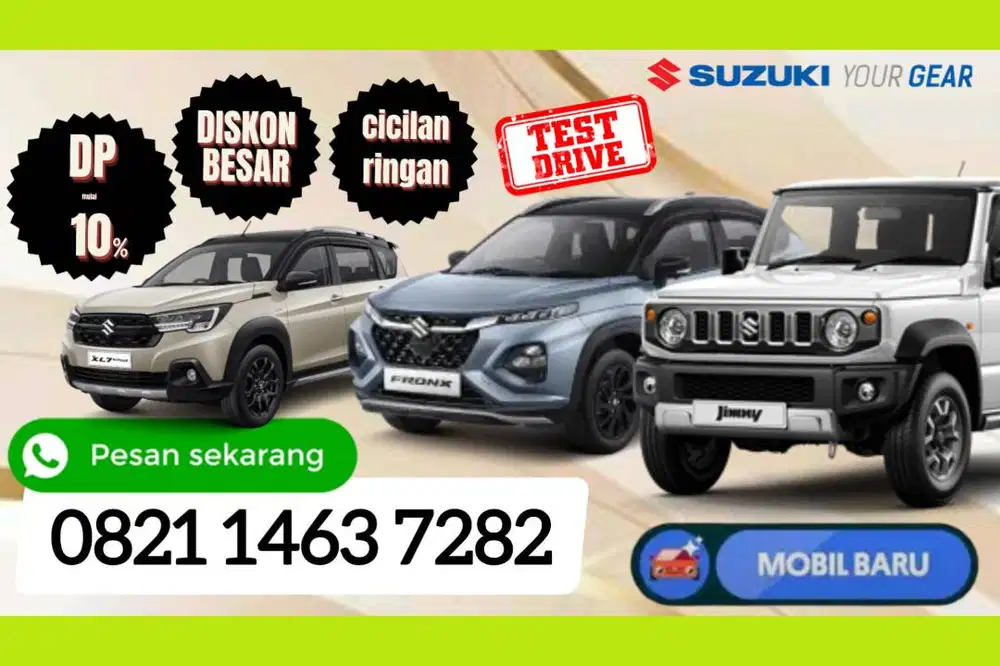 [Mobil Baru] jimny 5D 3D 5 / 3 pintu ready stock kredit cash fronx xl7