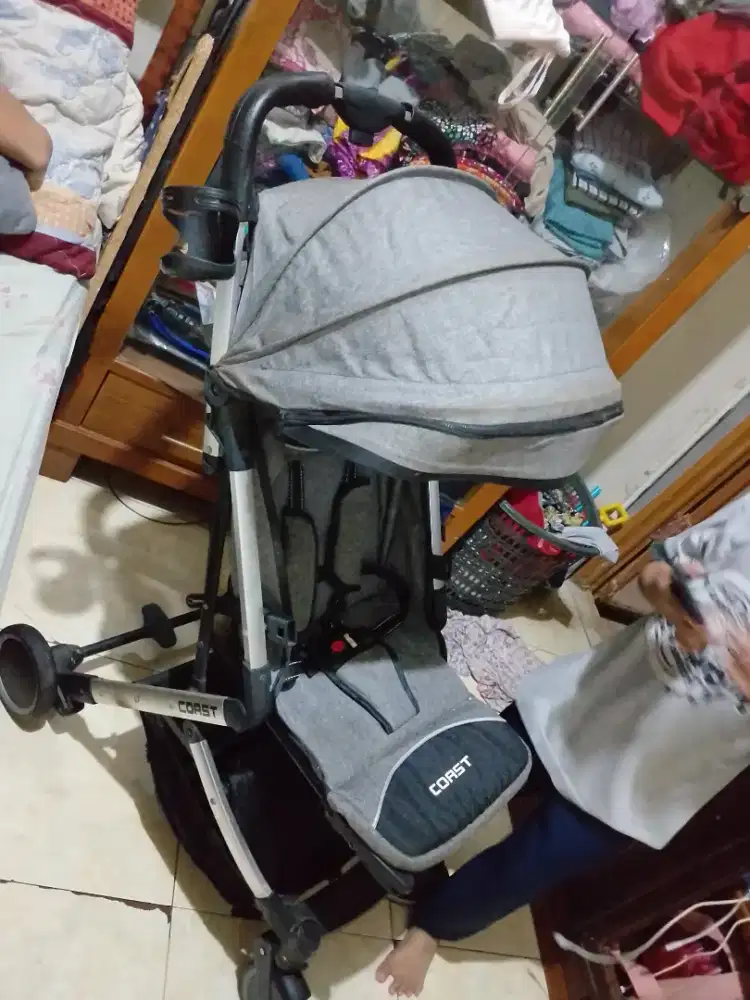 Stroller bayi gratis bantal dudukan