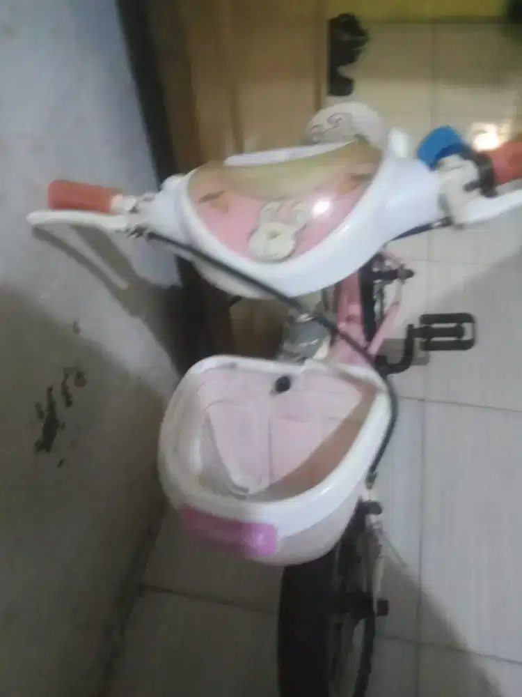 Sepeda anak anak minus ban aja kempes selebihnya tinggal cek kelokasi